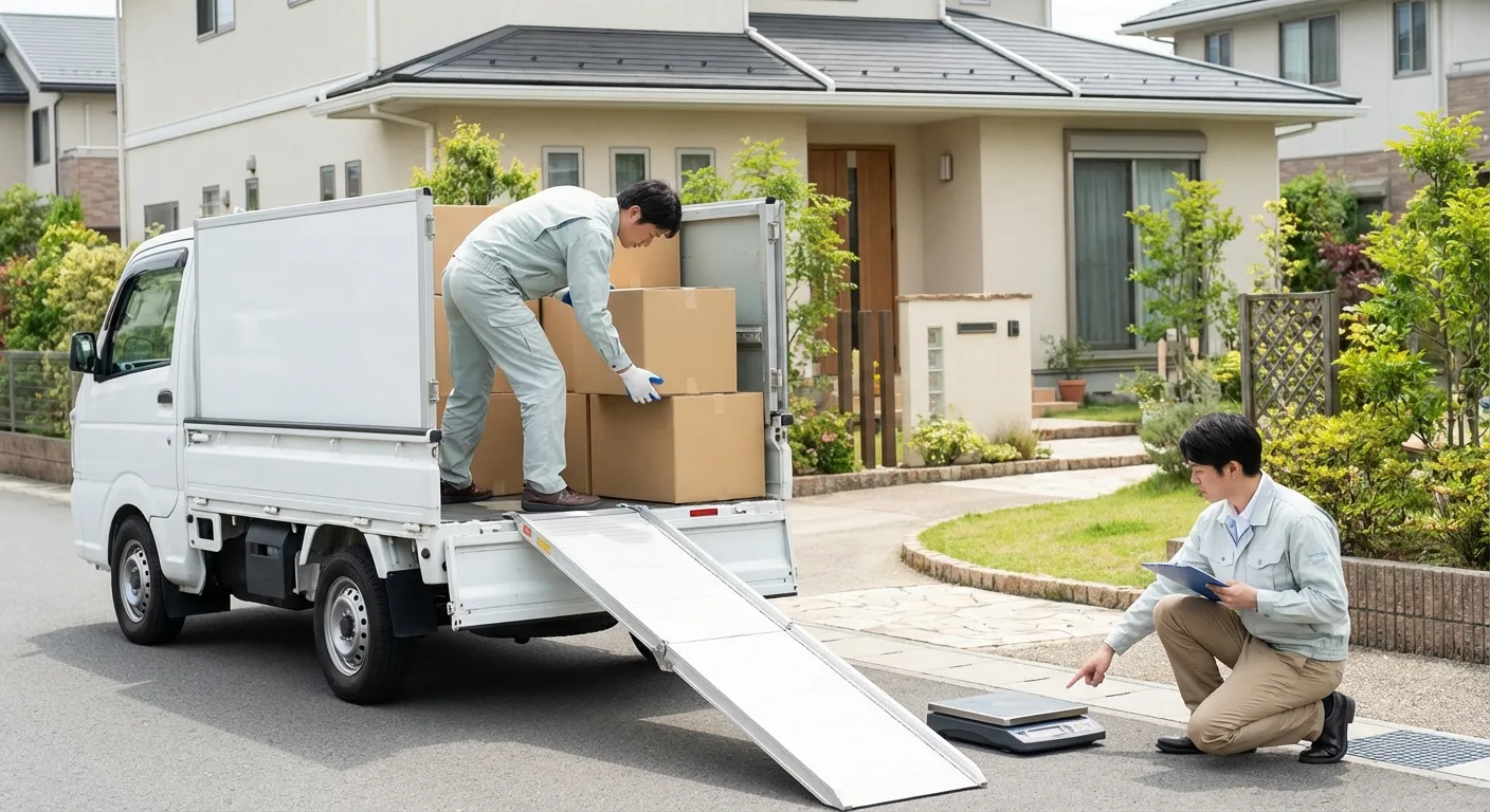 Dumpster loaded correctly to avoid overage fees in Ontario, CA