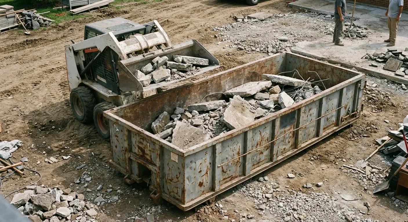 Heavy Concrete Patio Removal in Ontario, CA