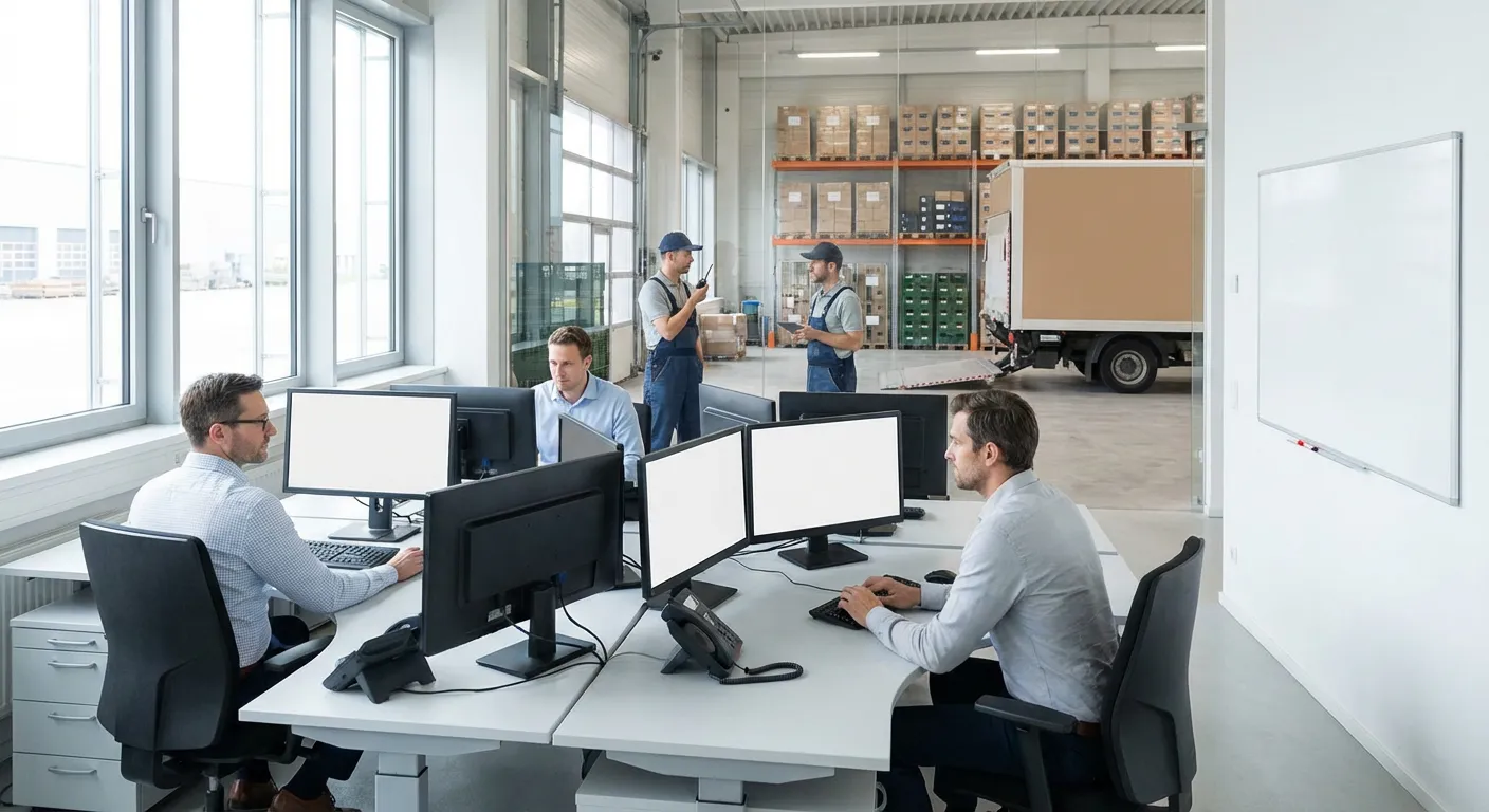 Logistics planning for dumpster rental in Ontario, CA