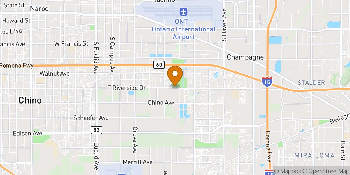 neighborhood map neighborhood map in Ontario, CA